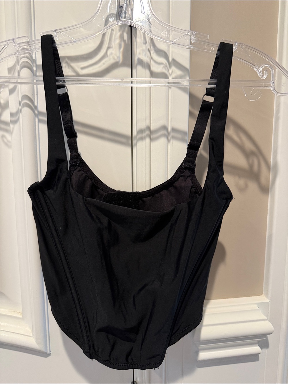 Urban Outfitters Black Shaping Cami Tank Top
